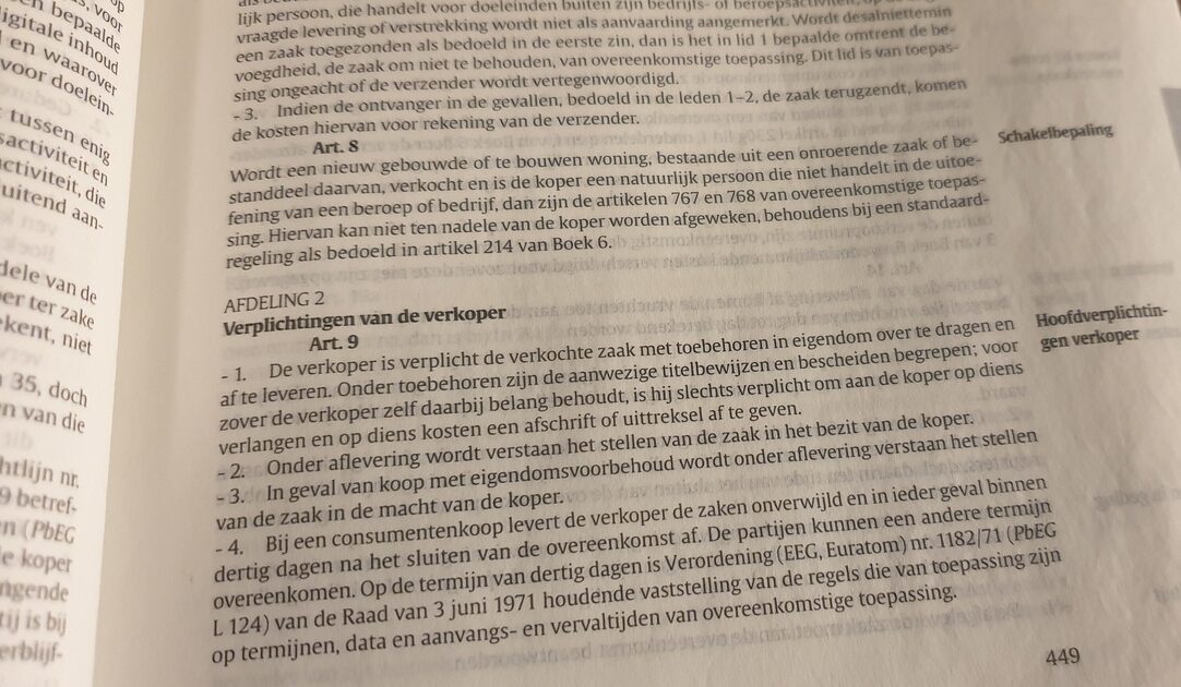 Beantwoordt tweedehands auto aan koopovereenkomst?